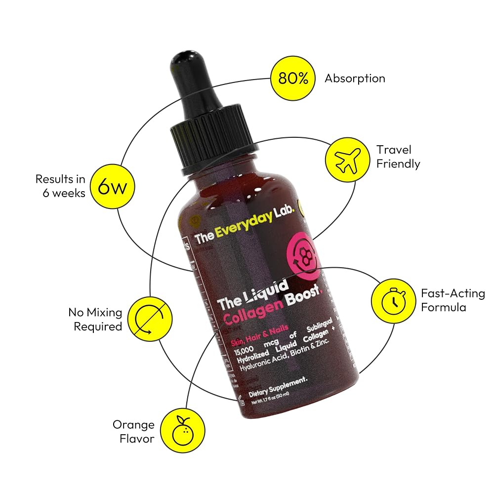 THE EVERYDAY LAB Liquid Collagen Sublingual Drops Anti-Aging - 50 ml - image 3