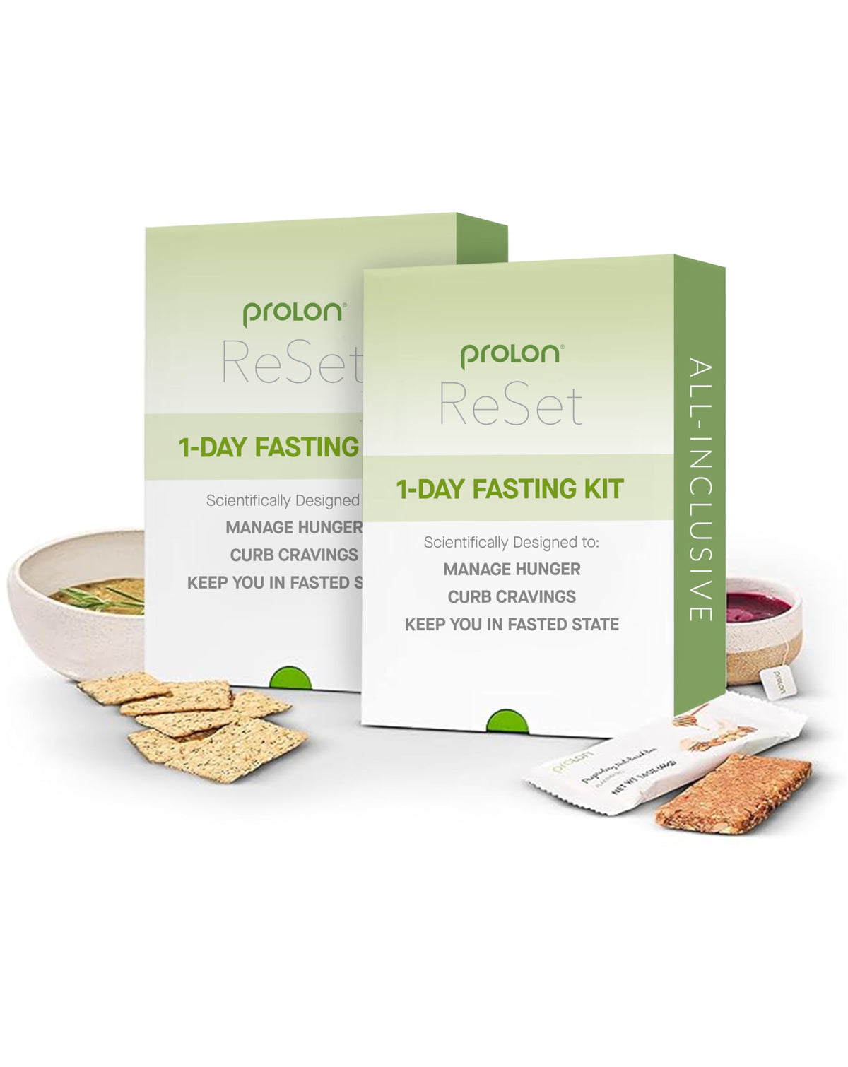 ProLon 1-Day Reset Fasting Kit, Plant-Based Fast with Food