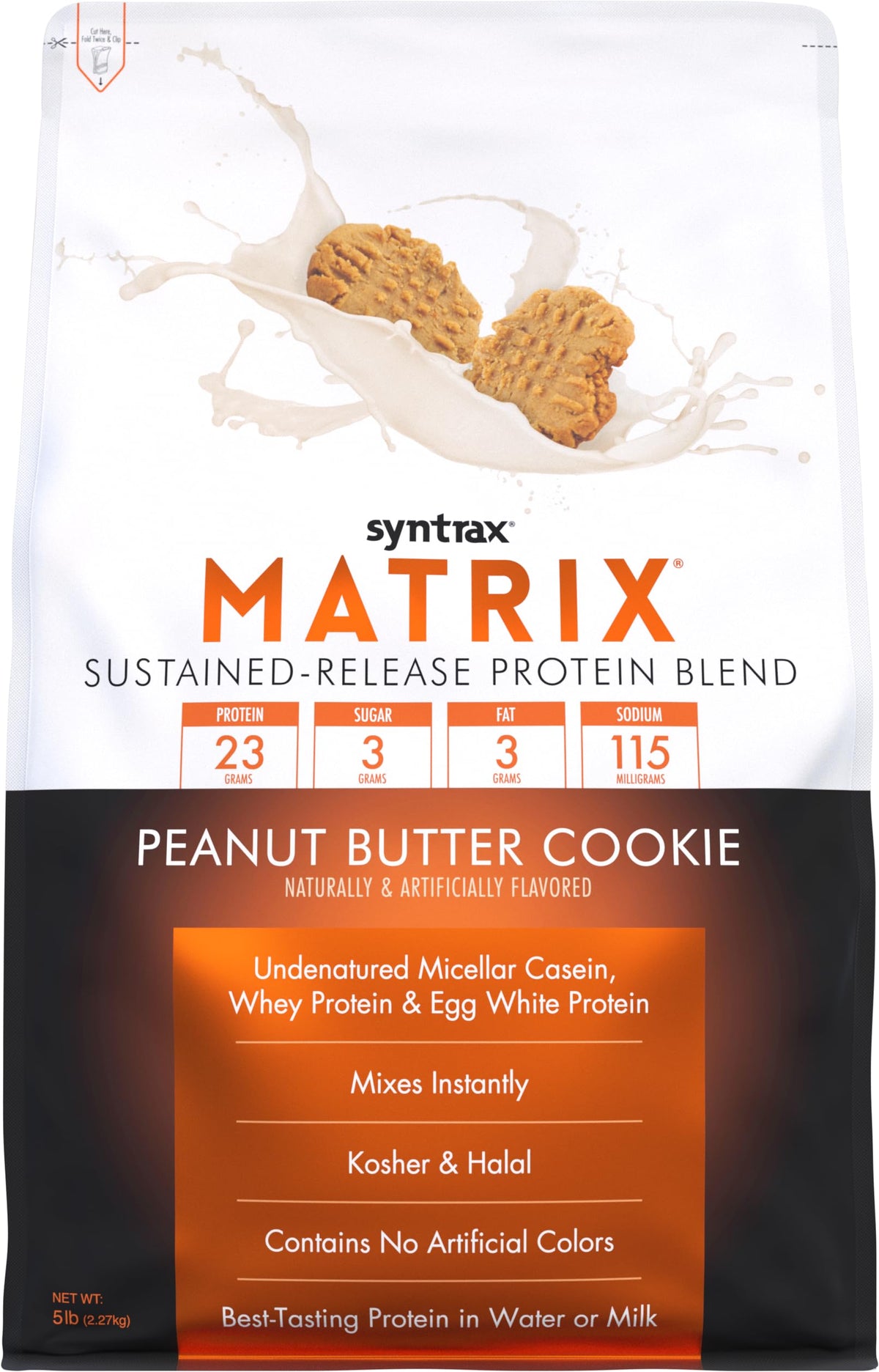 Syntrax Matrix Peanut Butter Cookie Protein Blend - 5 lb