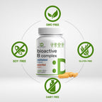 DEAL SUPPLEMENT Bioactive Vitamin B Complex - 240 Vegetarian Capsules - image 3