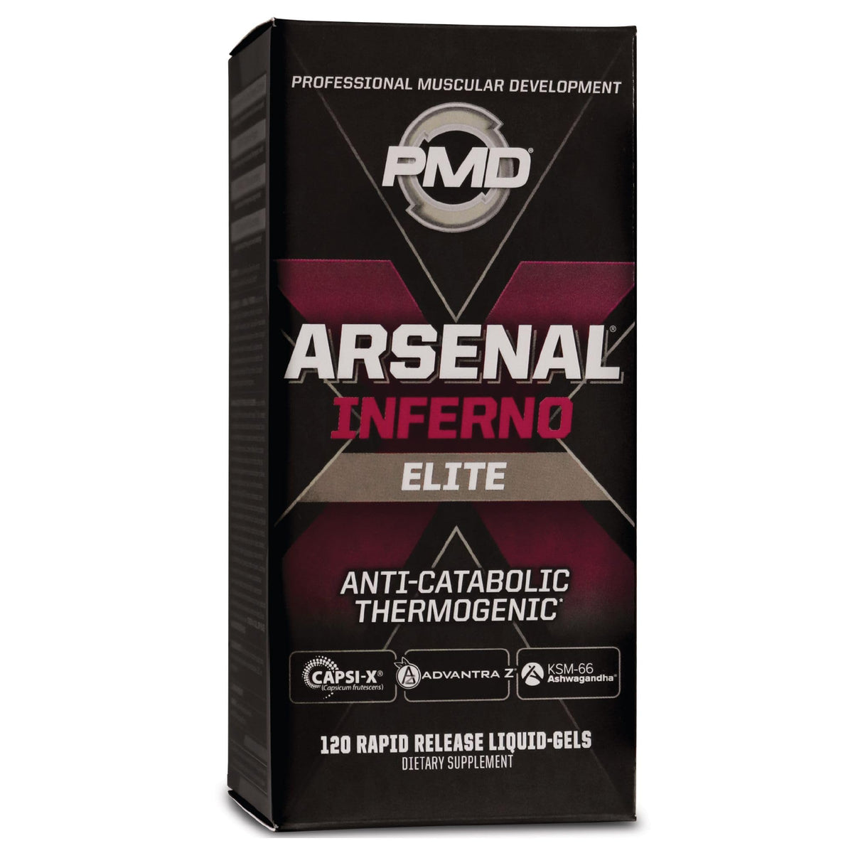 PMD Sports Arsenal X Inferno Thermogenic Fat Burner - 120 Softgels