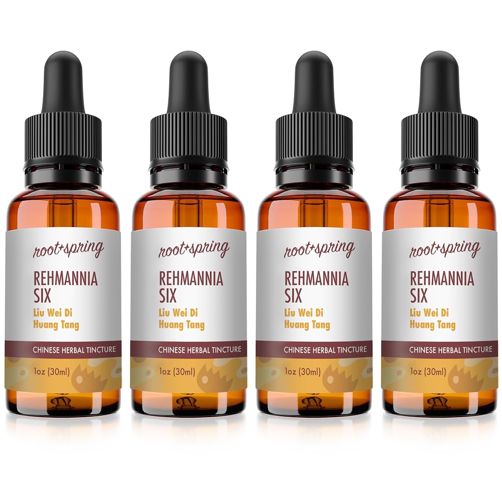 root + spring Rehmannia Six - Liu Wei Di Huang Tang - Herbal Tincture
