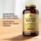 Solgar L-Lysine 1000 mg Skin & Tissue Support - 250 Tablets - image 5