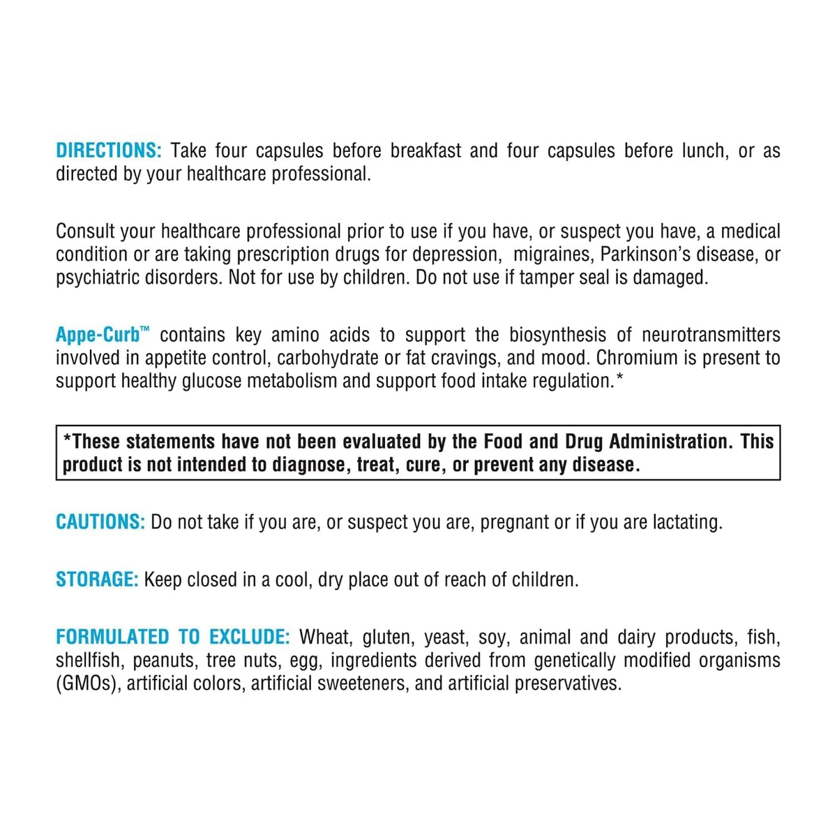 XYMOGEN Appe-Curb Appetite Control - 240 Capsules - image 2