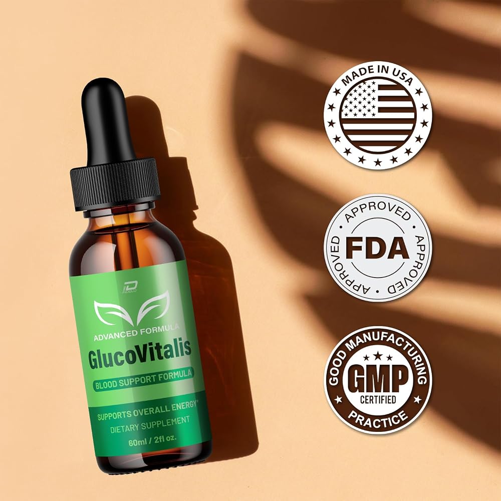 Indelo Gluco Vitalis Liquid Drops Advanced Formula - 2 Fl Oz - image 5