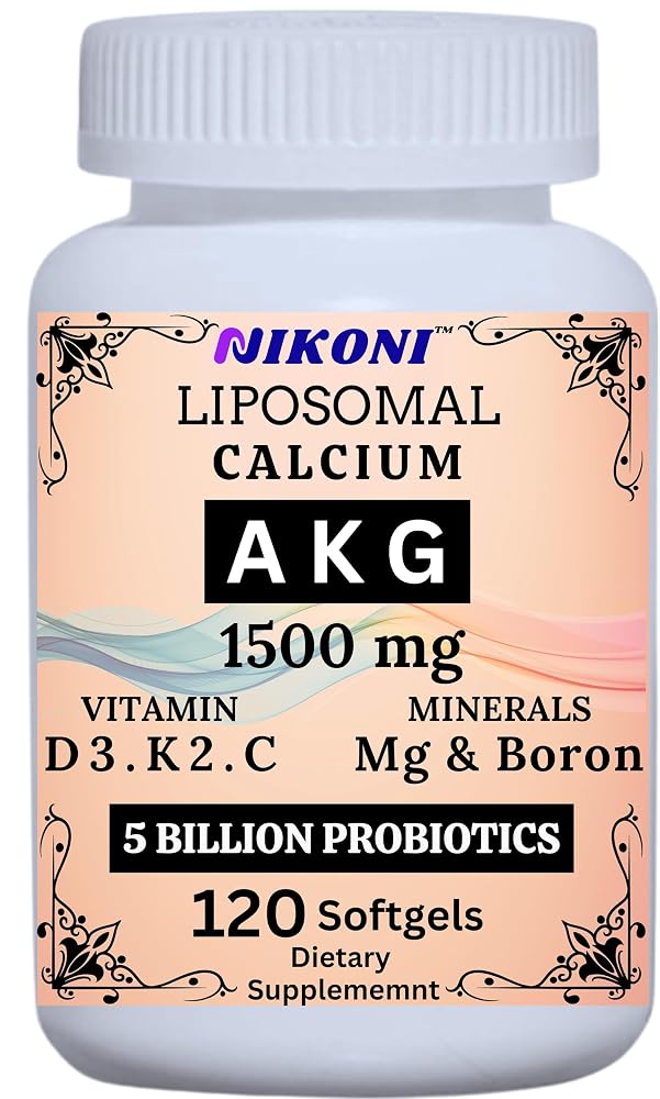 NIKONI Liposomal Calcium AKG 1500mg