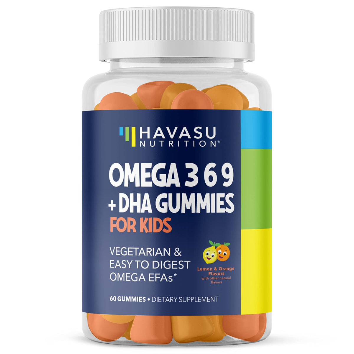 Havasu Nutrition Omega 3-6-9 + DHA Gummies for Kids - 60 Count - image 10