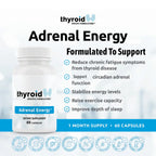 Thyroid Specific Formulations Adrenal Energy Support - 60 Capsules - image 2