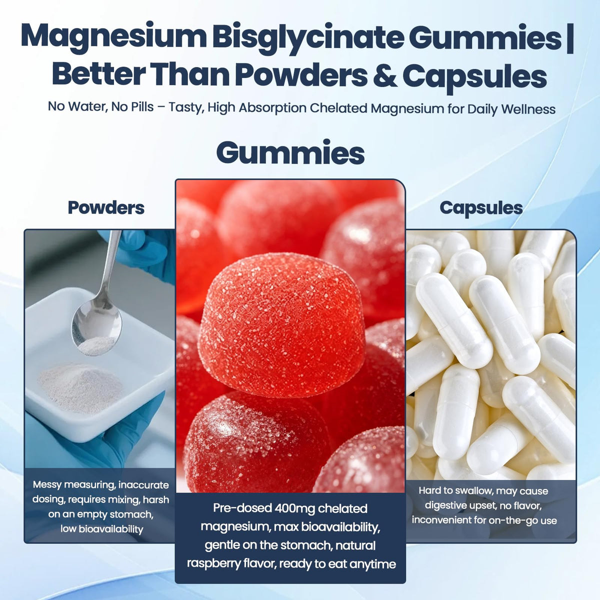 VITAL POWER Magnesium Bisglycinate Gummies 400mg - 60 Gummies - image 8