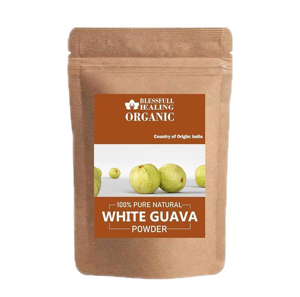 Blessfull Healing Organic White Guava Powder 100% Pure Natural 200