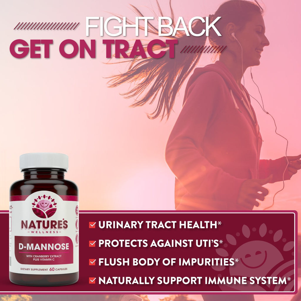 Natures Wellness D-Mannose with Cranberry Extract & Vitamin C - image 5
