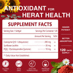 NATURE TARGET CoQ10 200mg Softgels with PQQ - 120 Softgels - image 2