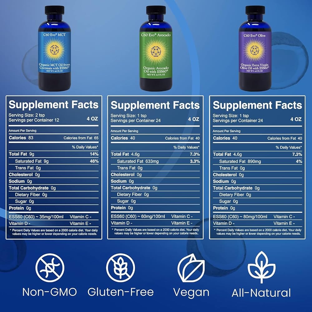 C60 Evo Pure ESS60 Organic Oil Sampler — 3 x 4 fl oz - image 5
