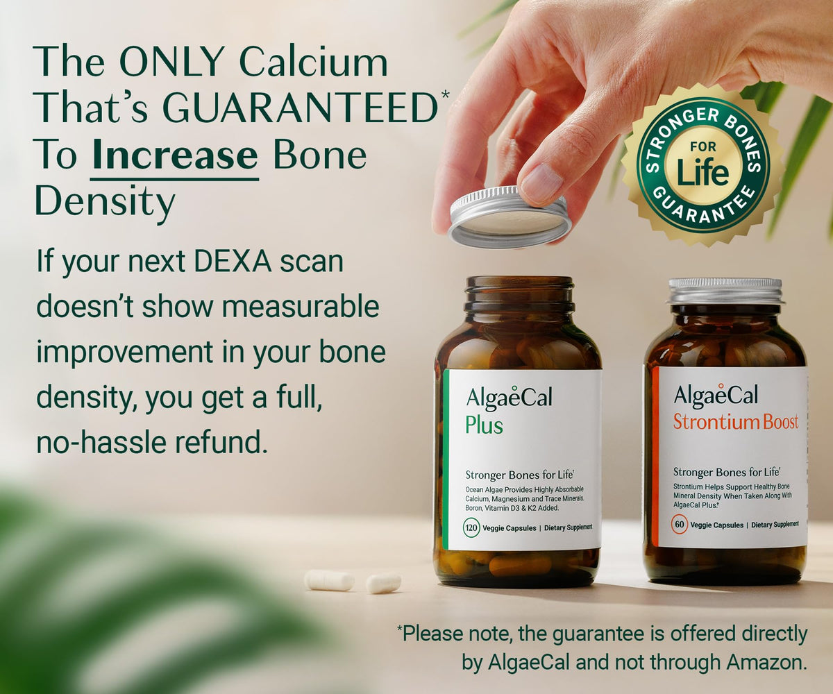 ALGAECAL Bone Builder Pack - Plant Based Calcium Supplement
