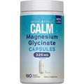 Natural Vitality Calm Magnesium Glycinate Capsules - 180 Count