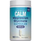 Natural Vitality Calm Magnesium Glycinate Capsules - 180 Count