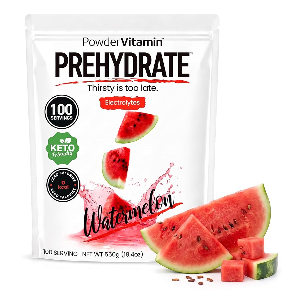 PowderVitamin Electrolytes Powder Plus Watermelon - 100 Servings