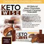 Keto Wise Fat Bombs - Made with Chocolate containing MCT Oil - Low Fat