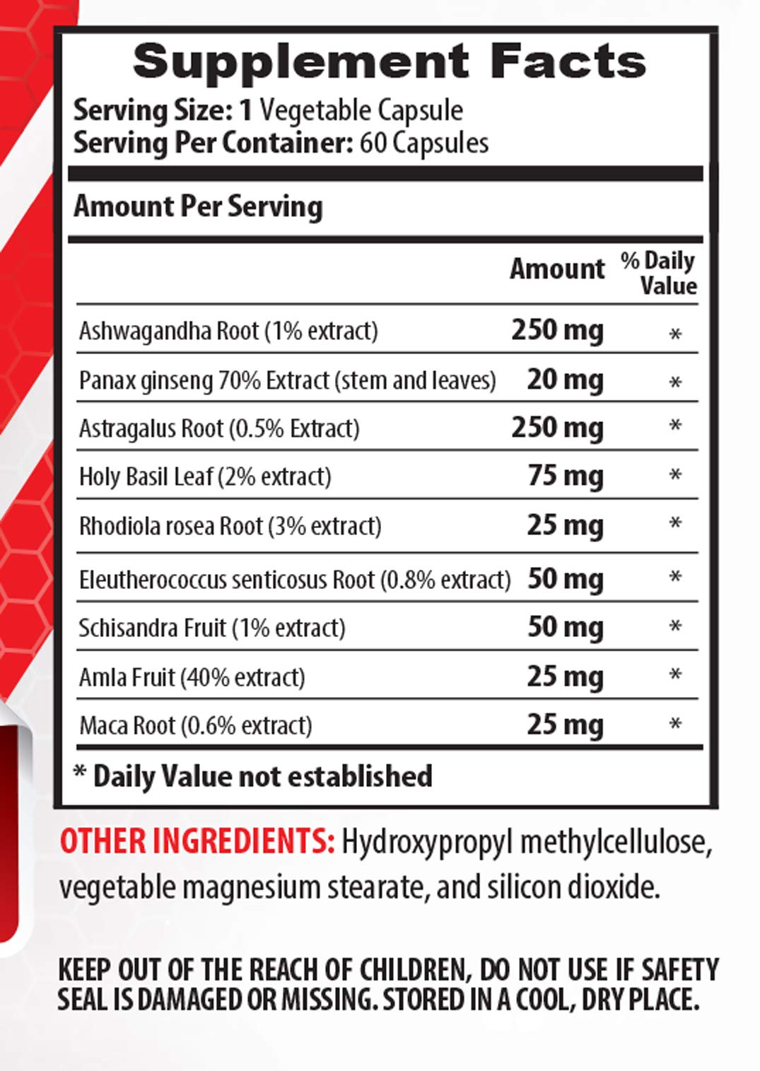 Healthy Supplements LLC Ashwagandha Extract 770mg - 60 Capsules - image 2