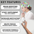 Focus Pep Addrell Energy Stimulant Natural Brain Booster - 60 Capsules - image 3