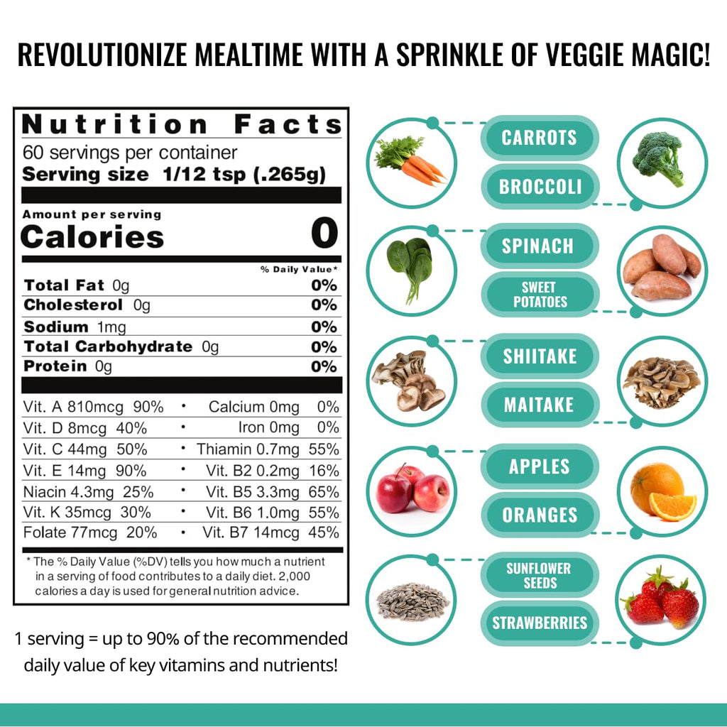 ENOF Organic Fruit and Vegetable Powder Kids & Adults