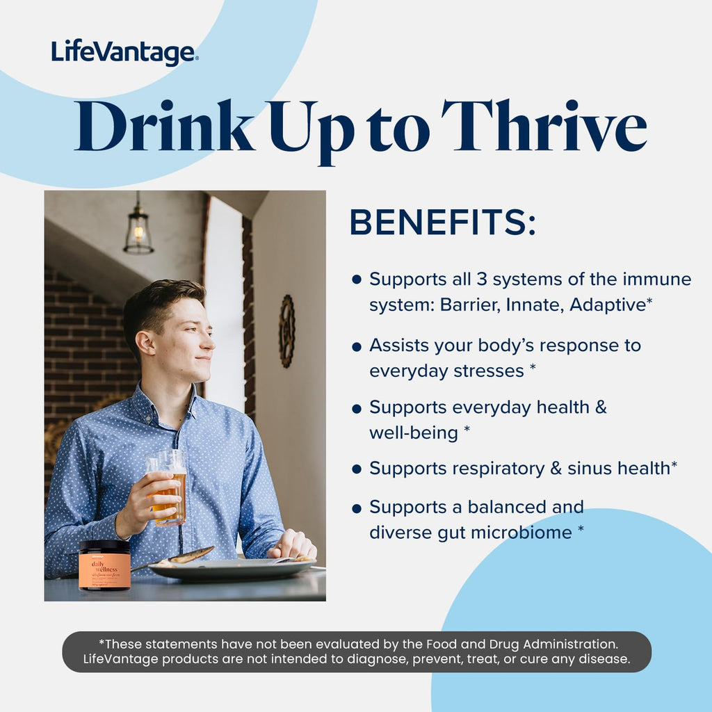 LifeVantage Daily Wellness Immune Support Drink Mix - 30 Servings - image 5