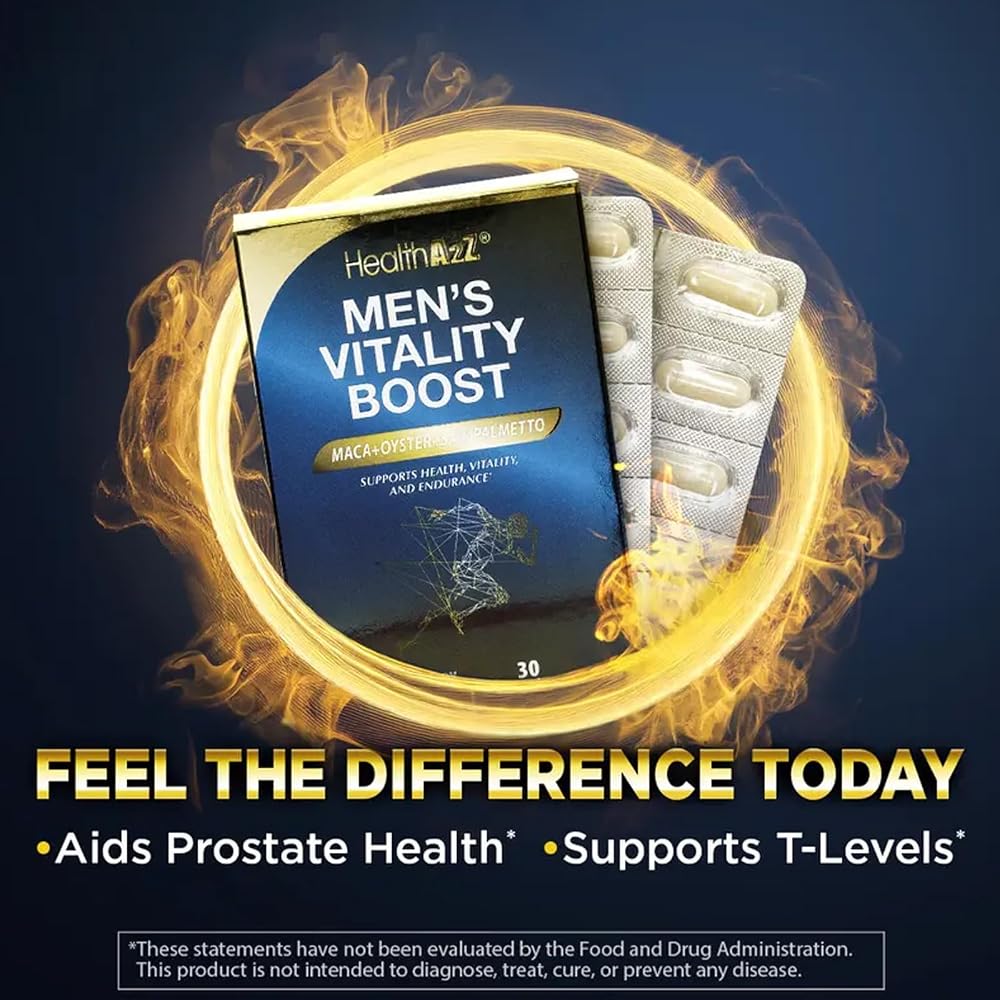 NutraA2Z Men's Vitality Boost - 30 Capsules - image 2