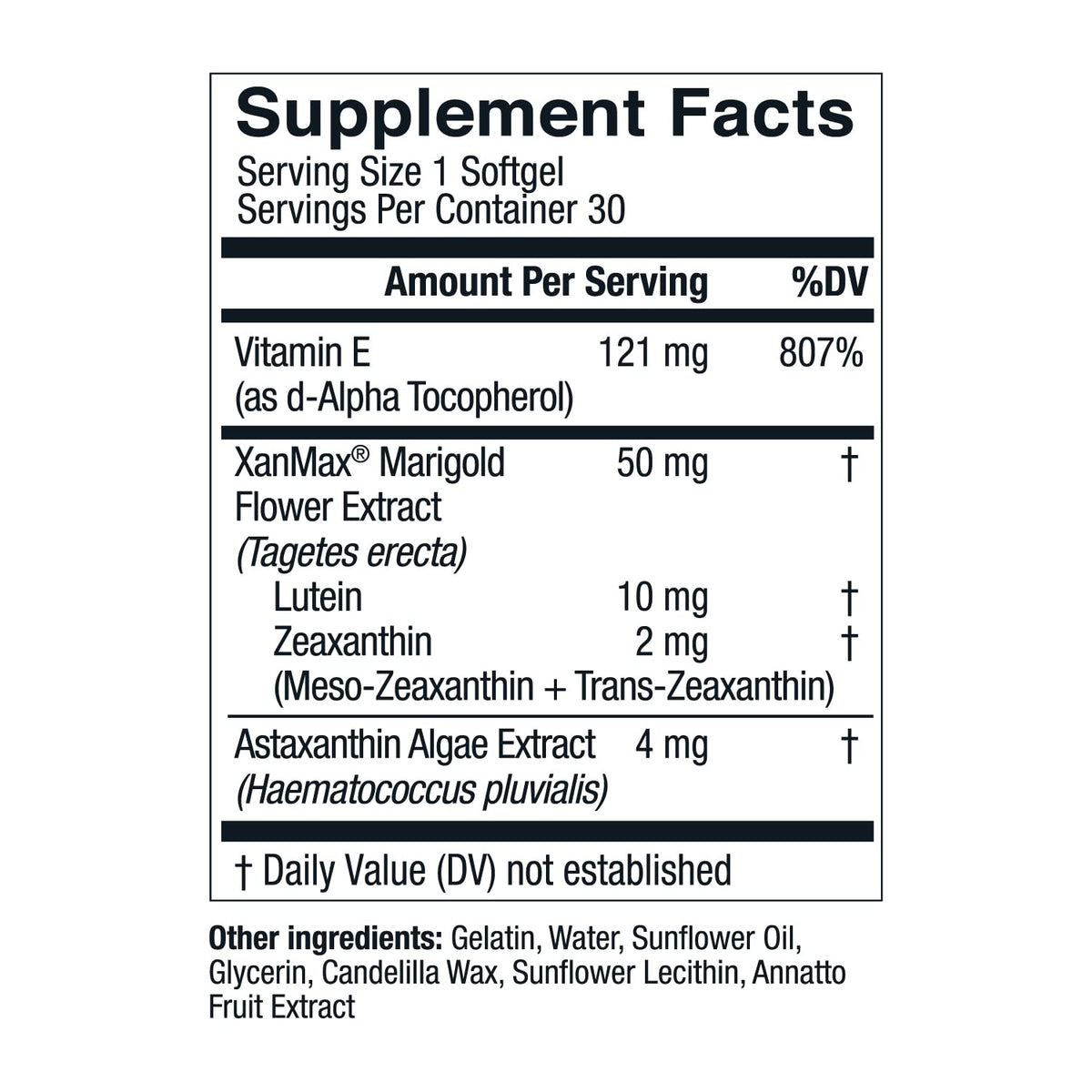 Live Conscious OptiWell Eye Health Supplement with Lutein - 30 Softgels - image 5