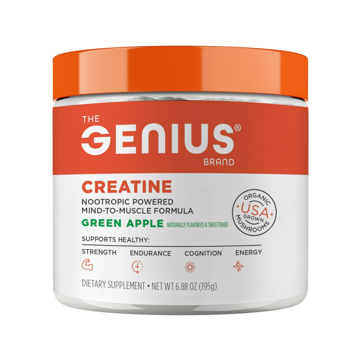 The Genius Brand Genius Micronized Creatine Monohydrate Powder