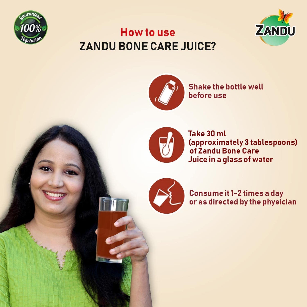 Zandu Bone Care Juice Wellness Drink - 500 ml - image 4