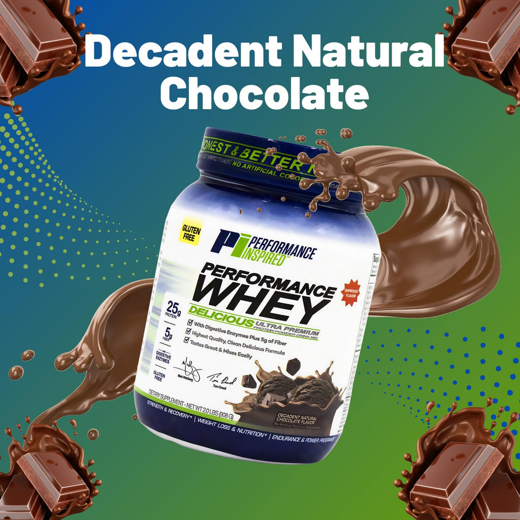 PERFORMANCE INSPIRED Nutrition WHEY Protein Powder Variation 2 LB