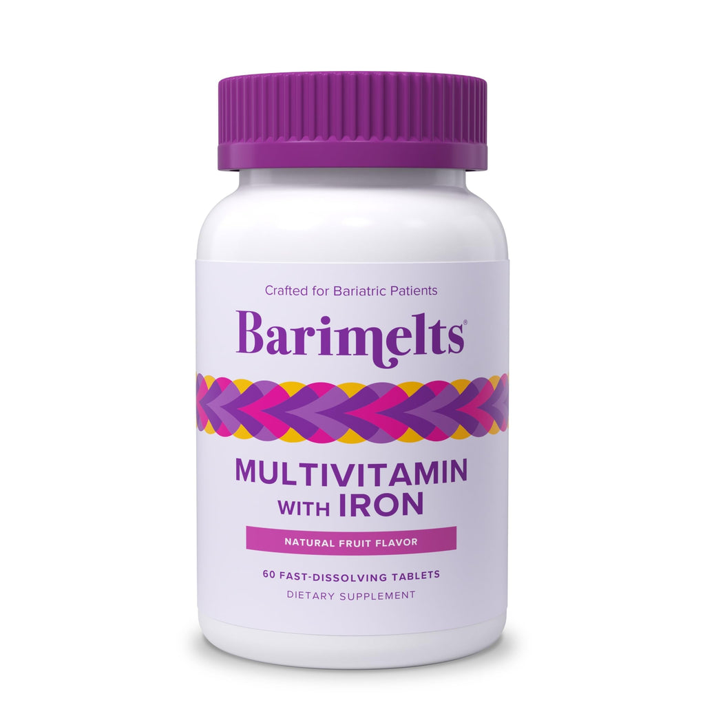 BariMelts Bariatric Multivitamin with Iron - 60 Tablets