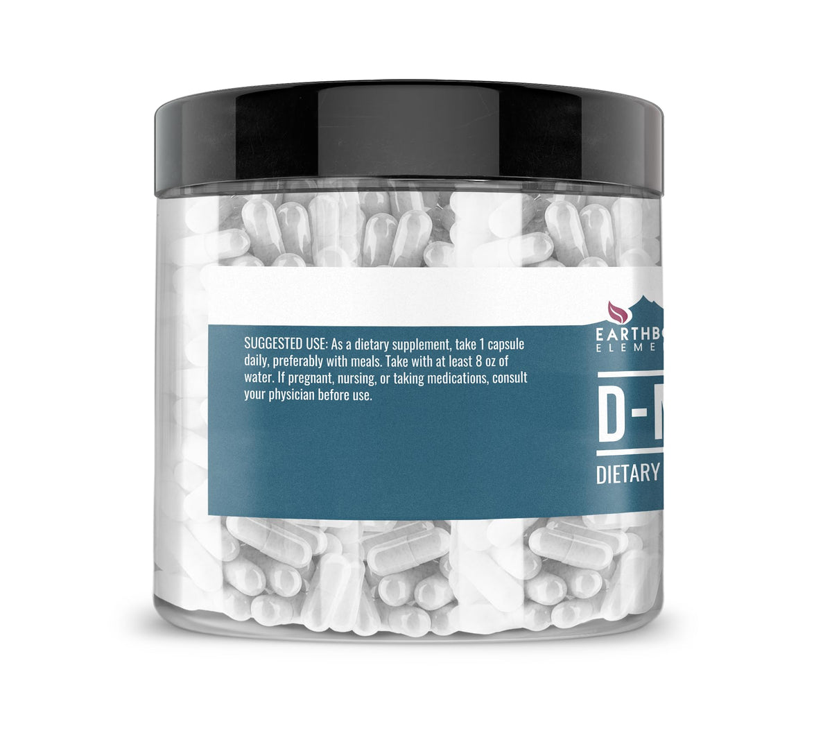 Earthborn Elements D-Mannose - 200 Capsules - image 3