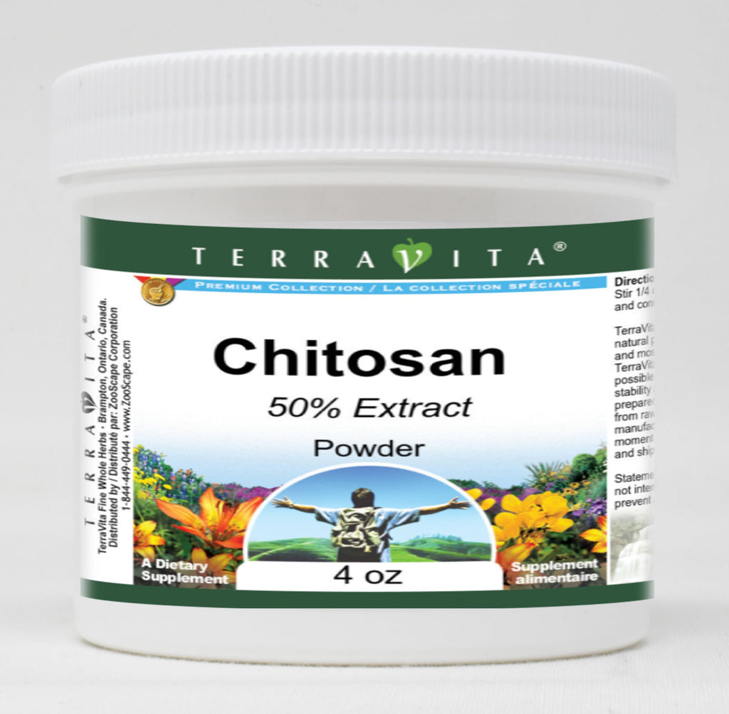 Terravita Chitosan 50% Powder - 4 oz