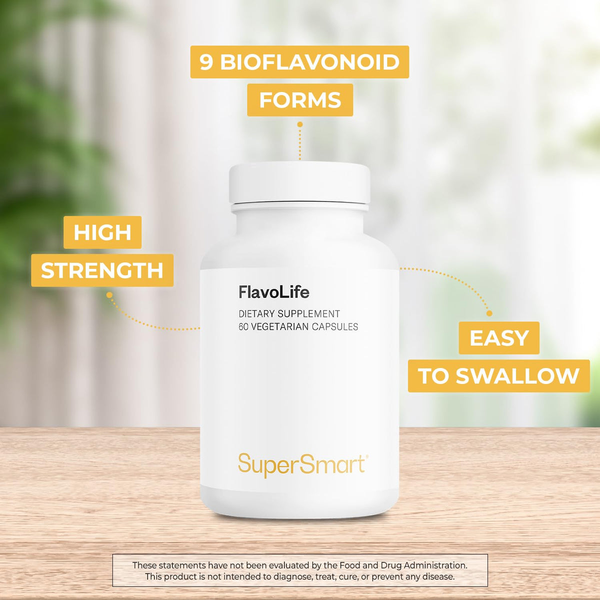 Supersmart FlavoLife Flavonoid Complex - 60 Vegetarian Capsules - image 3