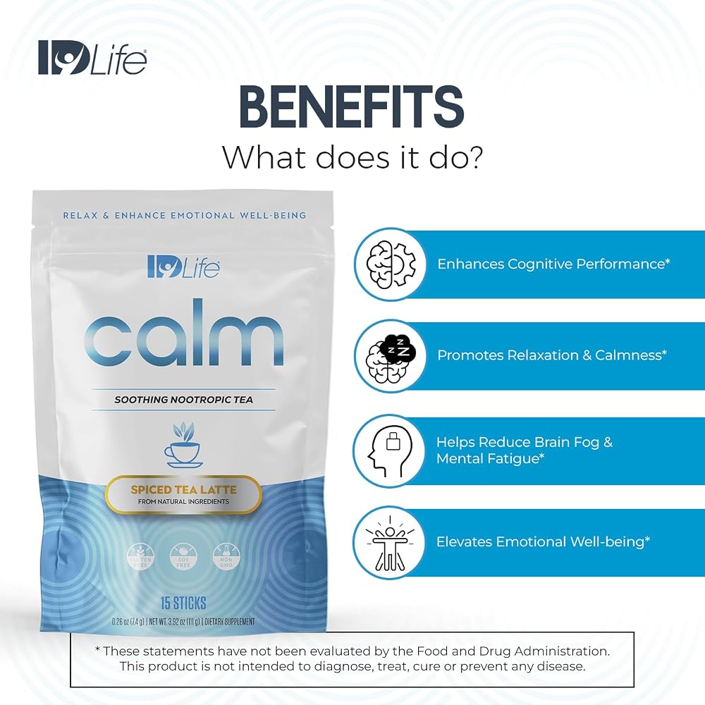 IDLife Calm Relaxation Drink Mix - 15 Sticks - image 4