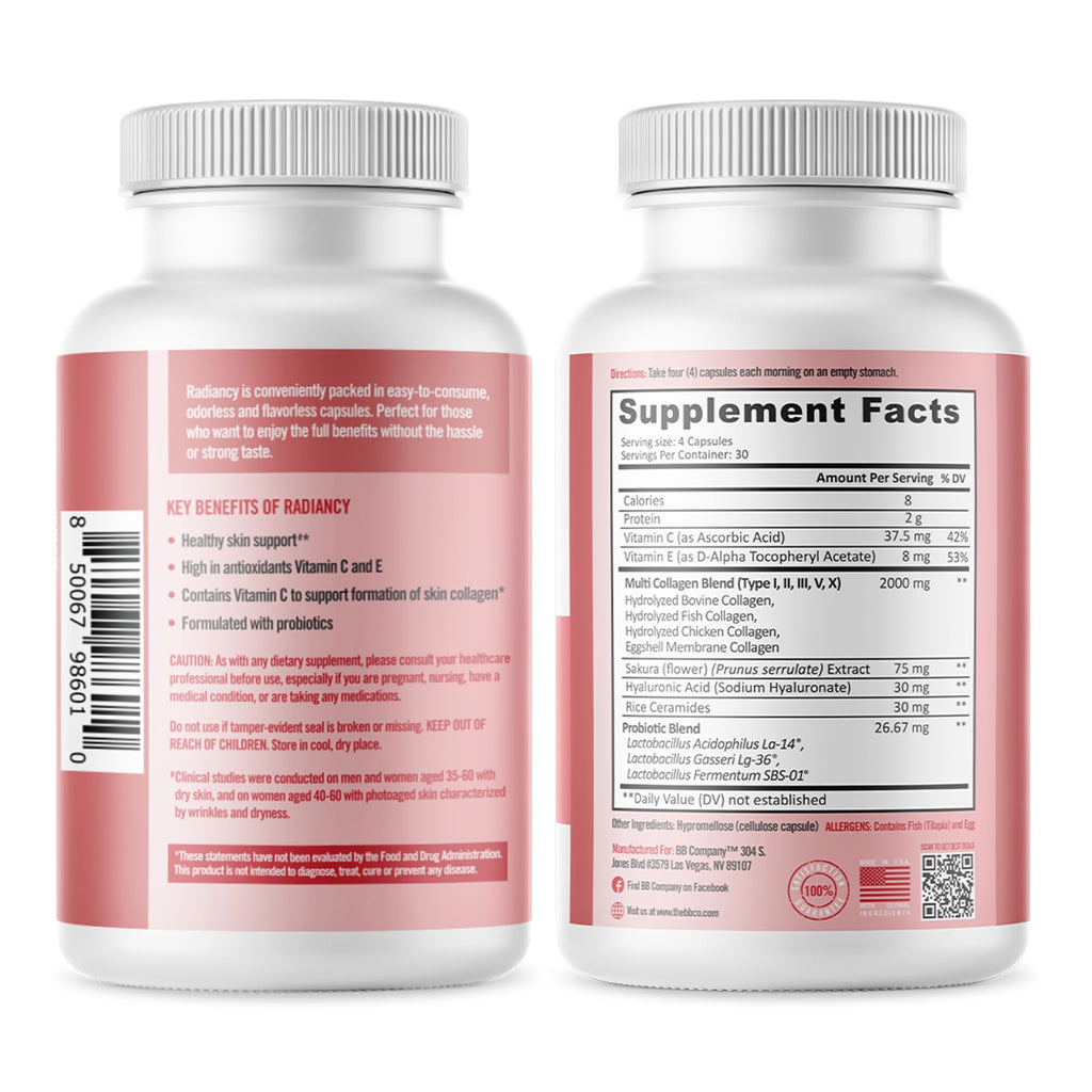 BB Company Radiancy Vaginal Probiotics for Wellness - 120 Capsules - image 9