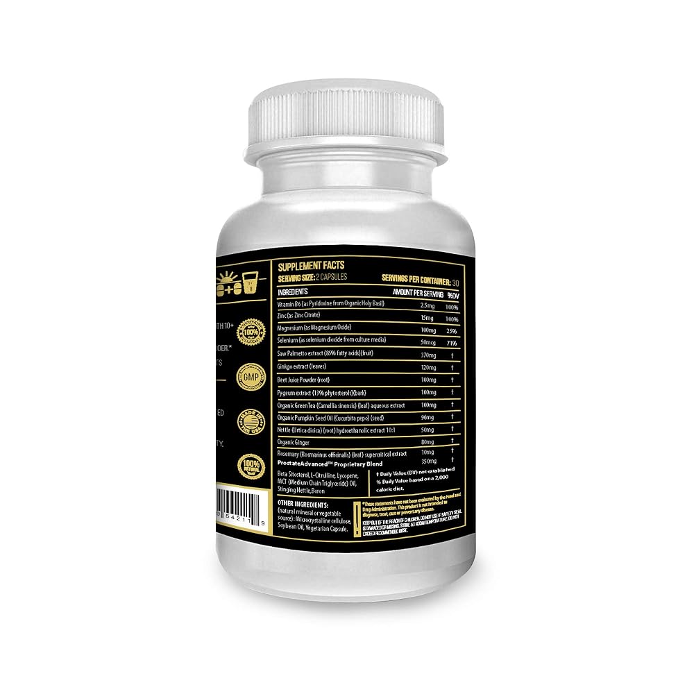 ACTIF Prostate Advanced Support with 20+ Factors - 60 Capsules - image 5