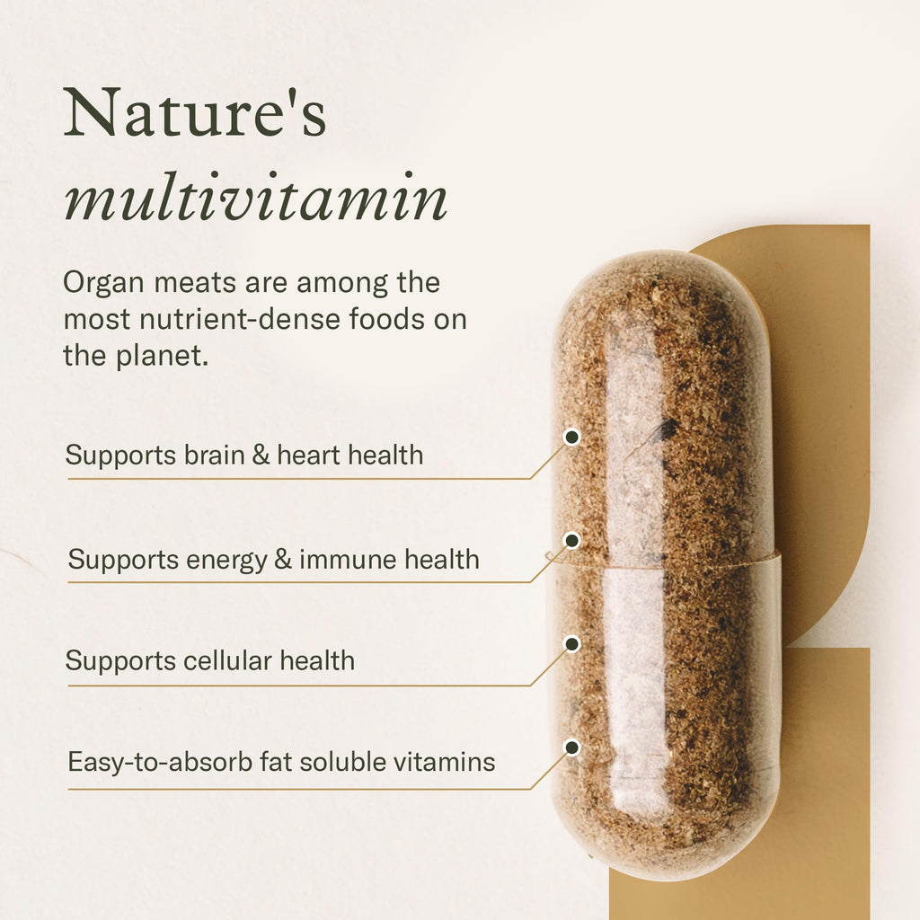 Enviromedica Grass-Fed Beef Organ Complex - 180 Capsules - image 3