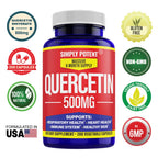 Simply Potent Quercetin 500mg Antioxidant - 200 Capsules - image 3
