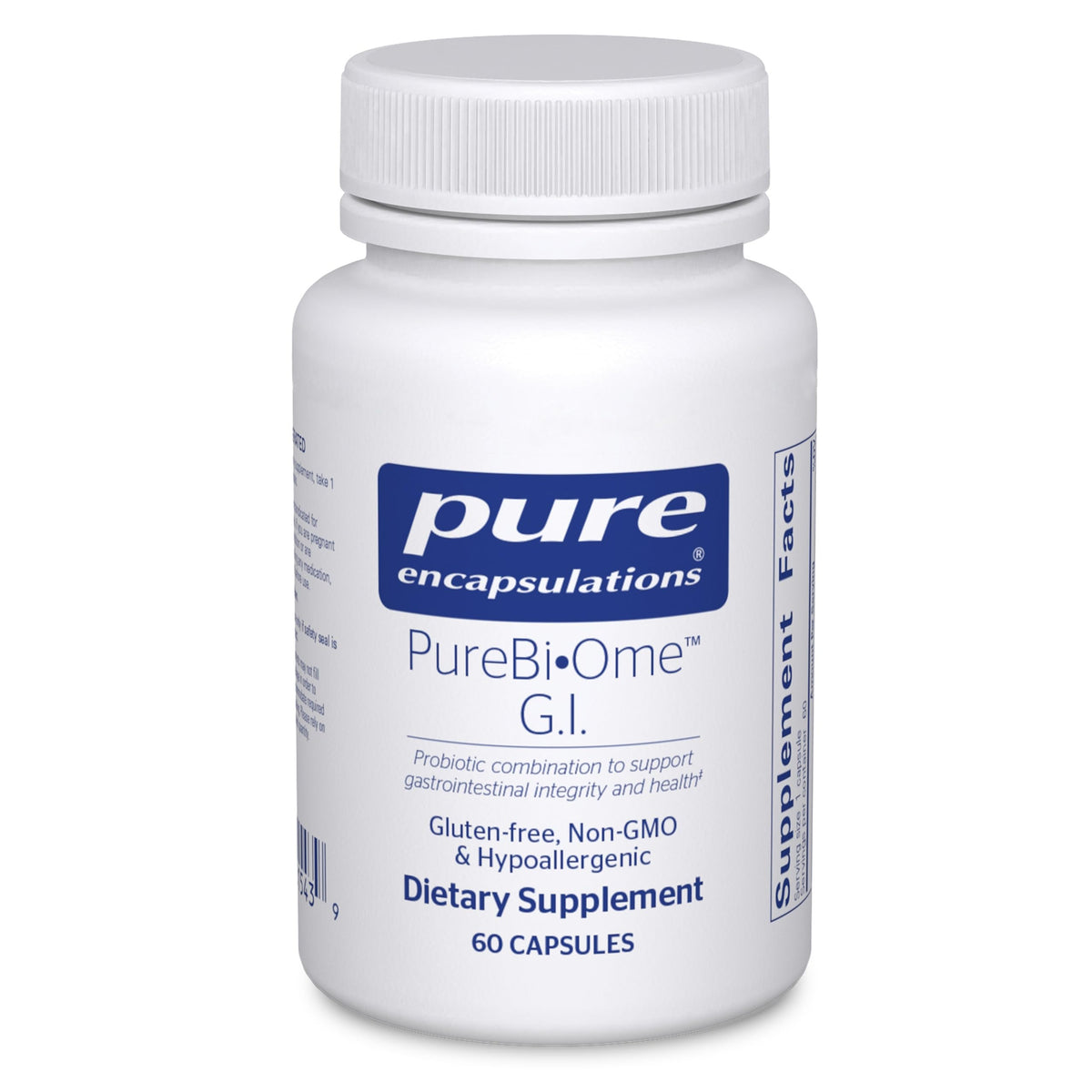 Pure Encapsulations PureBiOme G.I. Probiotic - 60 Capsules