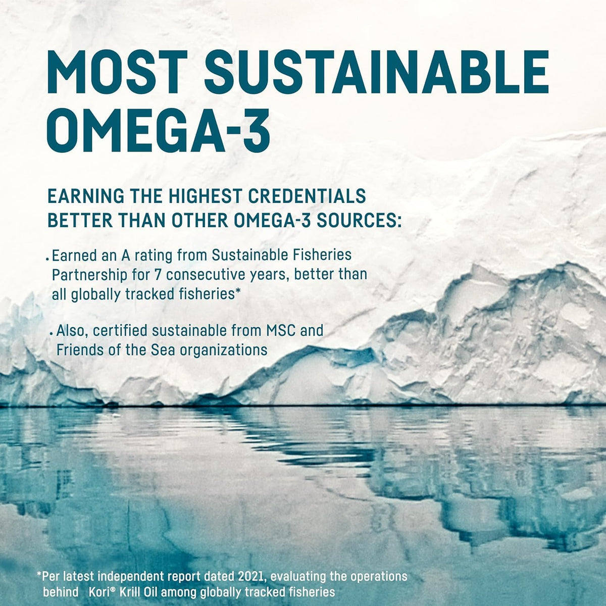 Kori Krill Oil Omega-3 EPA DHA, Phospholipids & Astaxanthin, 400mg