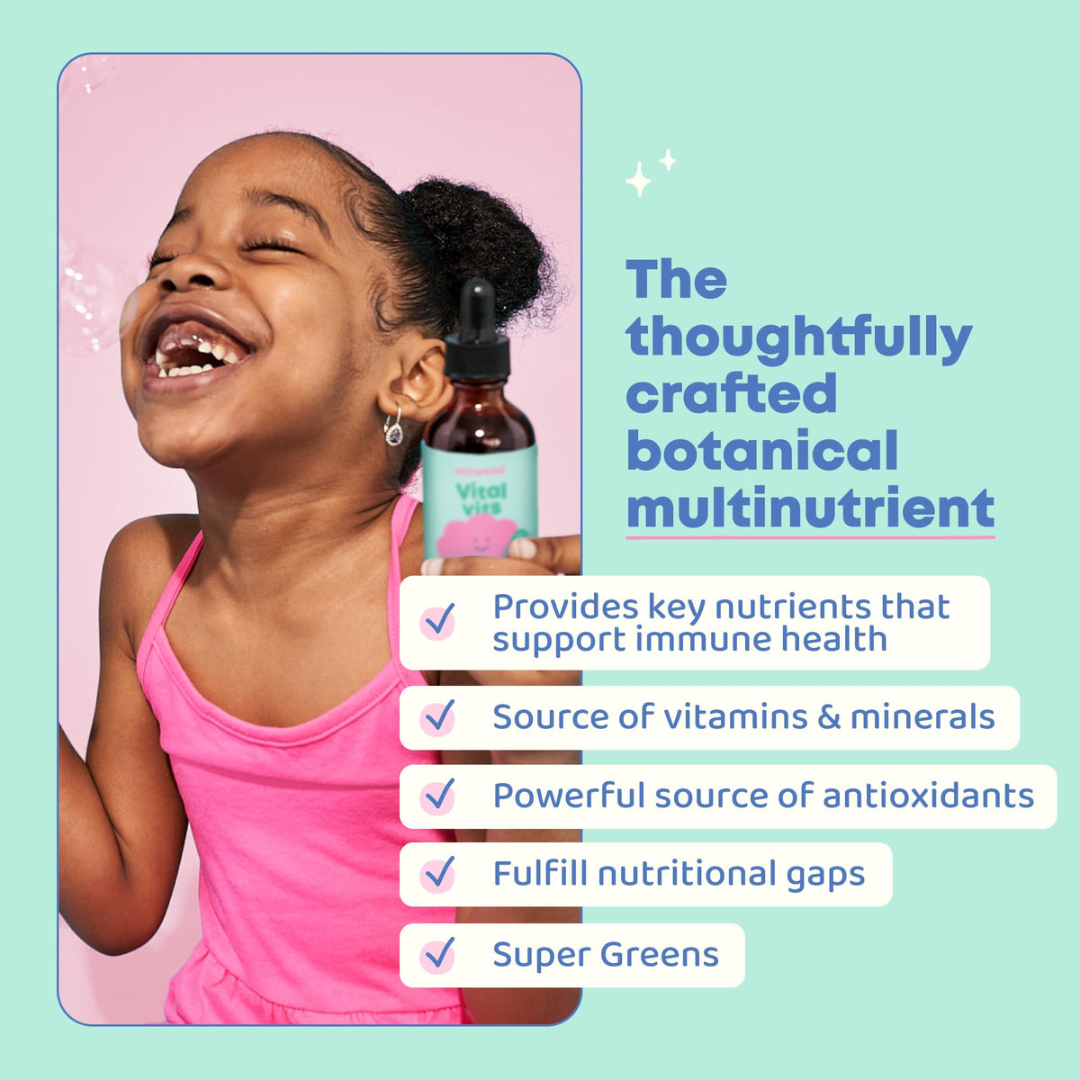 JoySpring Vital Vits Kids Multivitamin Drops - 30 Servings - image 5