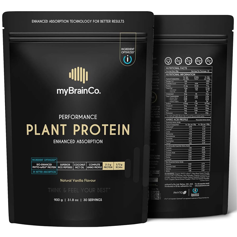 myBrainCo. Bio-Optimized Plant Protein Powder