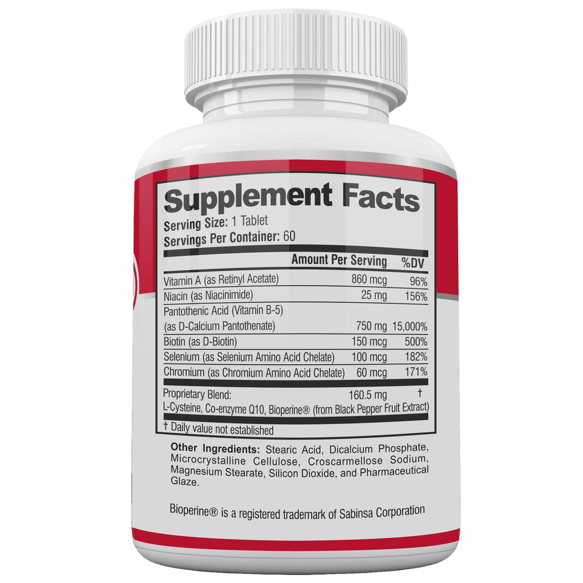 Acnetame Anti-Acne Vitamin Supplement - 60 Tablets - image 2