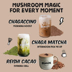 Renude Chagaccino - Wild-Foraged Chaga Mushroom Coffee - Adaptogen