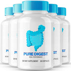 IDEAL PERFORMANCE Pure Digest Capsules Gut Support - 180 Count