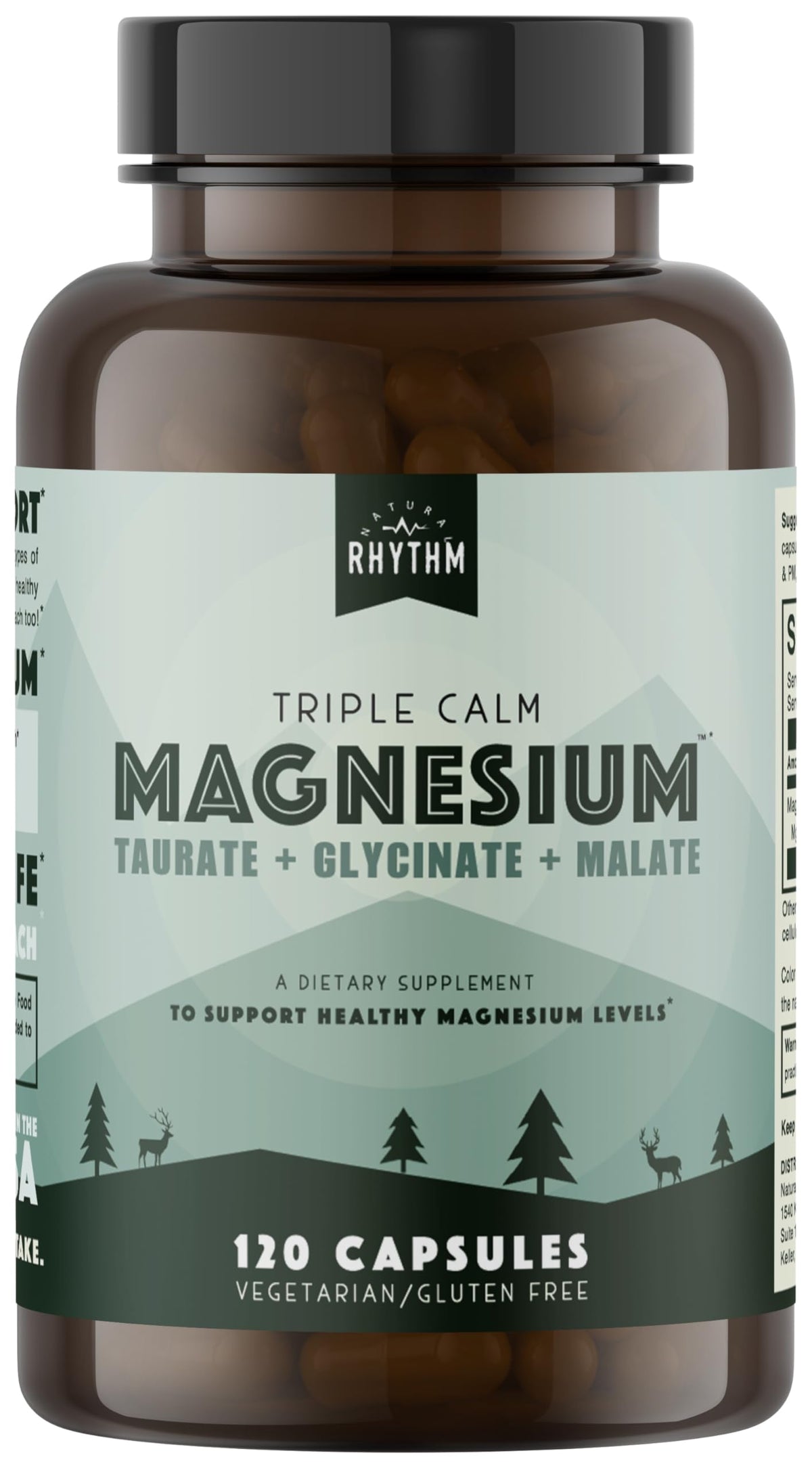 Natural Rhythm Triple Calm Magnesium Complex 150mg - 120 Capsules