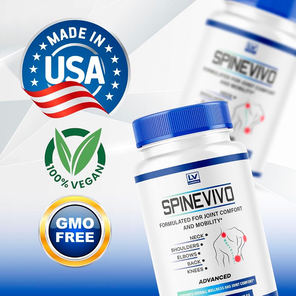 LIVORKA Spine Vivo Plus Advanced Formula - 60 Capsules - image 3