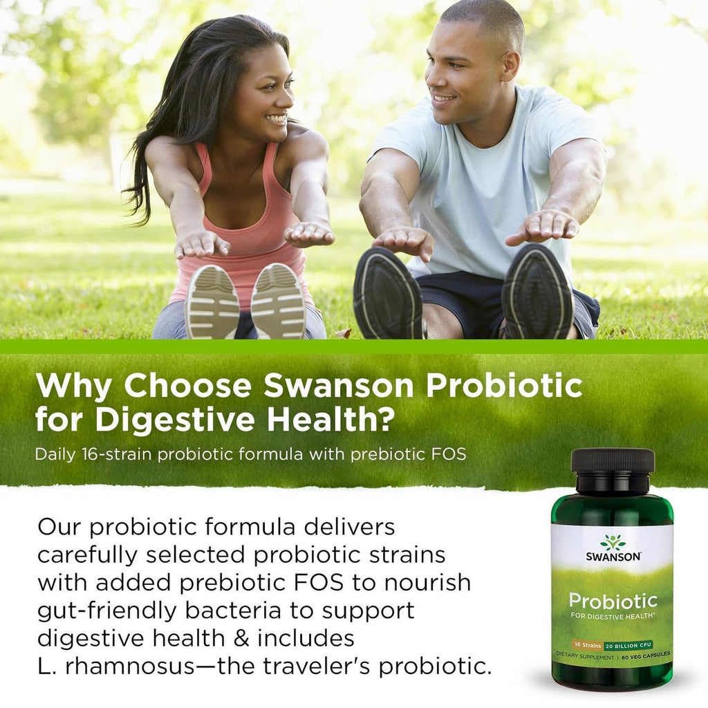 Swanson Probiotic for Digestive Health GI Tract Immune Support